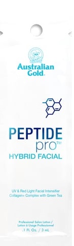 Australian Gold PEPTIDE PRO HYBRID FACIAL Lotion Packet